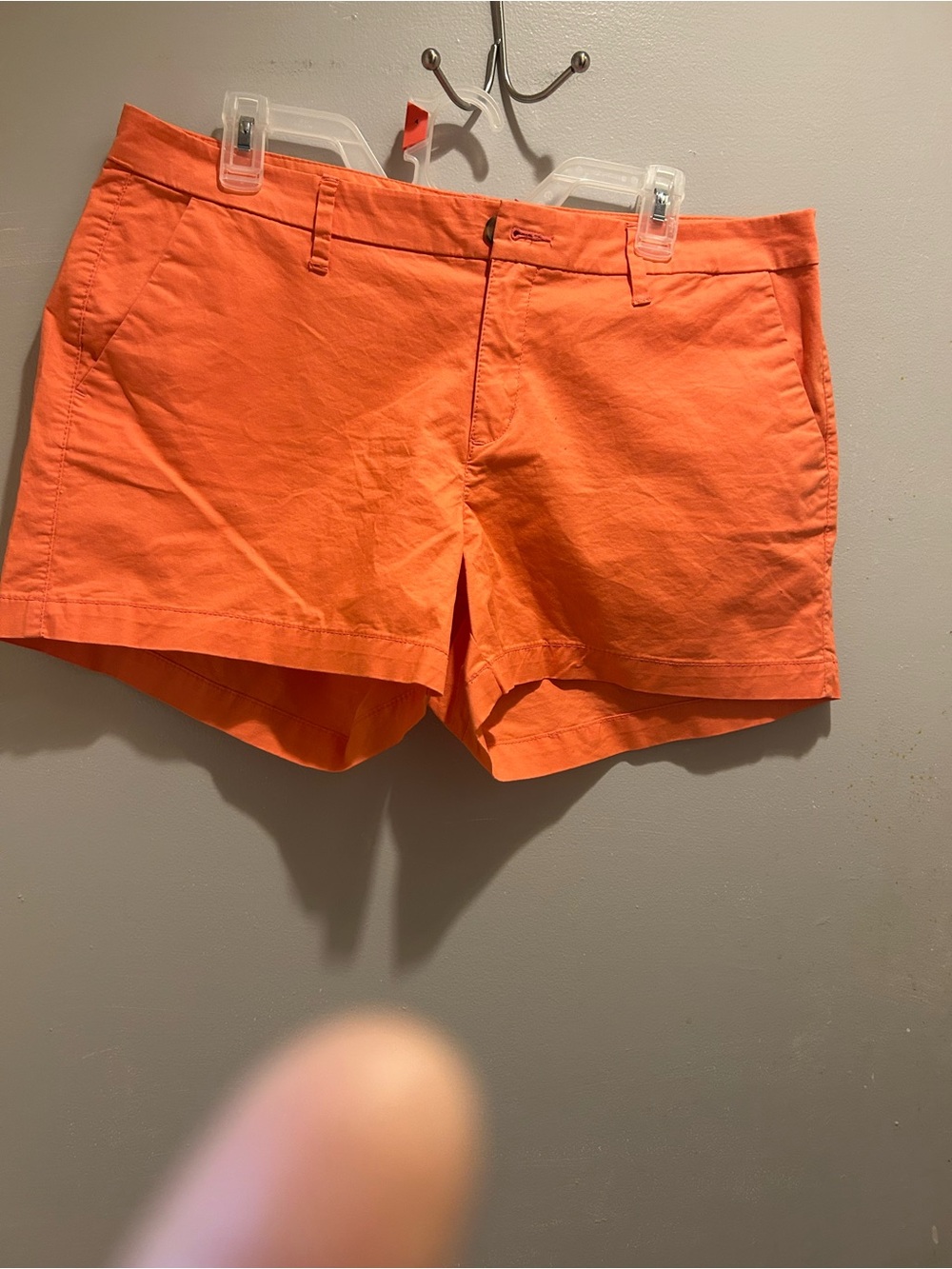 Old Navy Bright Orange Women’s Casual Bermuda Shorts